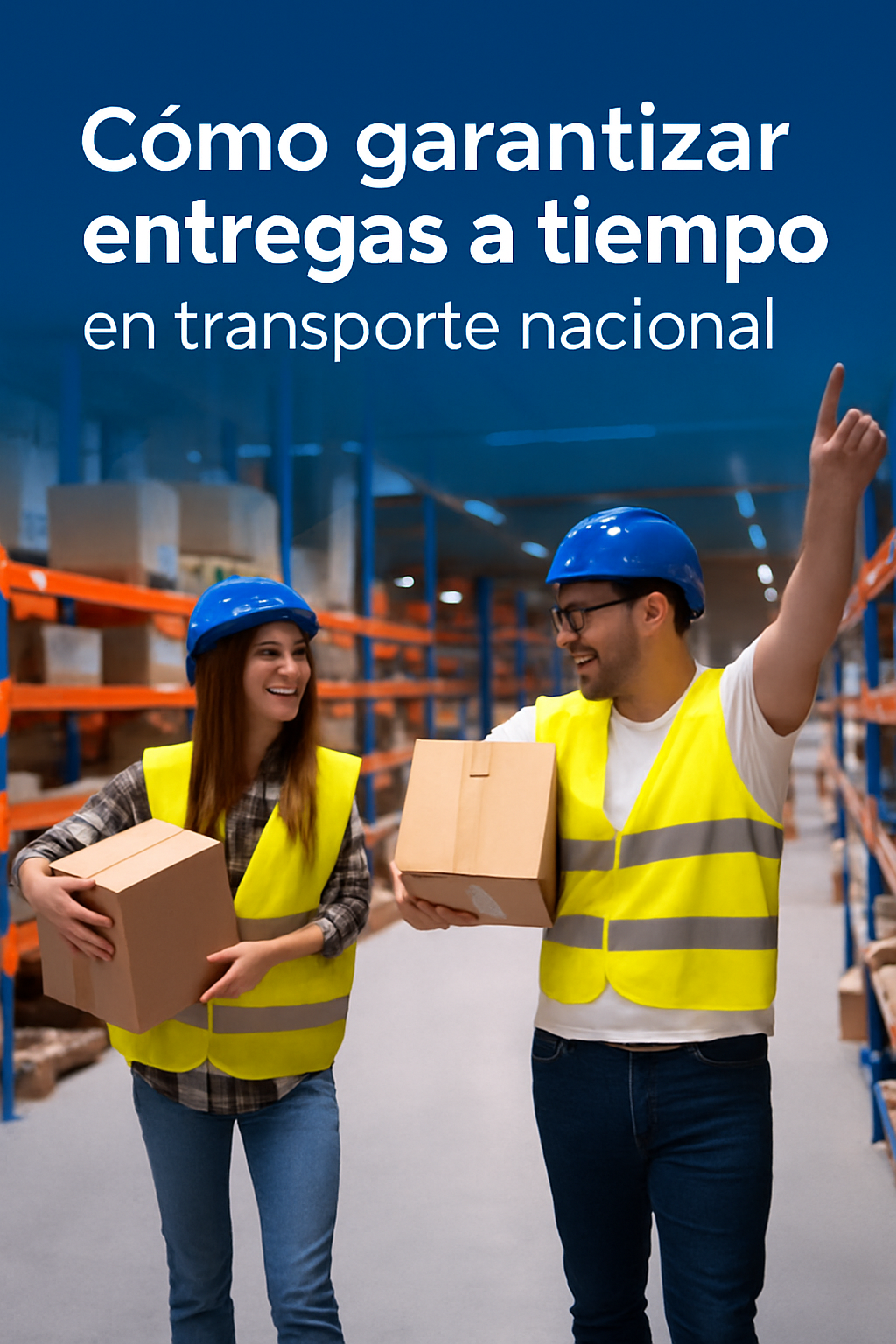 Cómo garantizar entregas a tiempo en transporte nacional