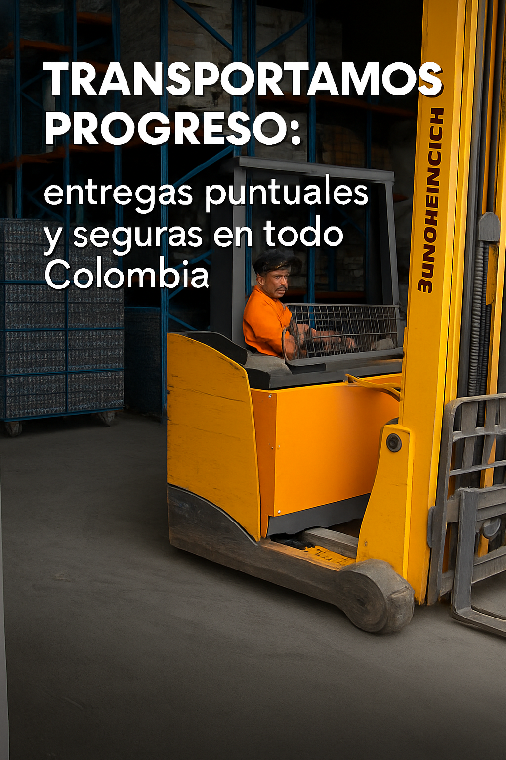 Transportamos progreso: entregas puntuales y seguras en todo Colombia